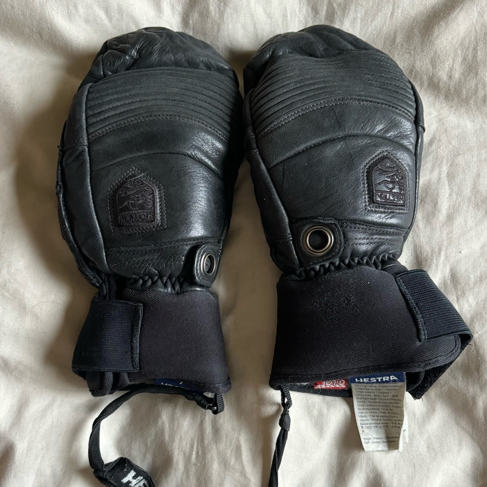 Hestra Leather Mittens